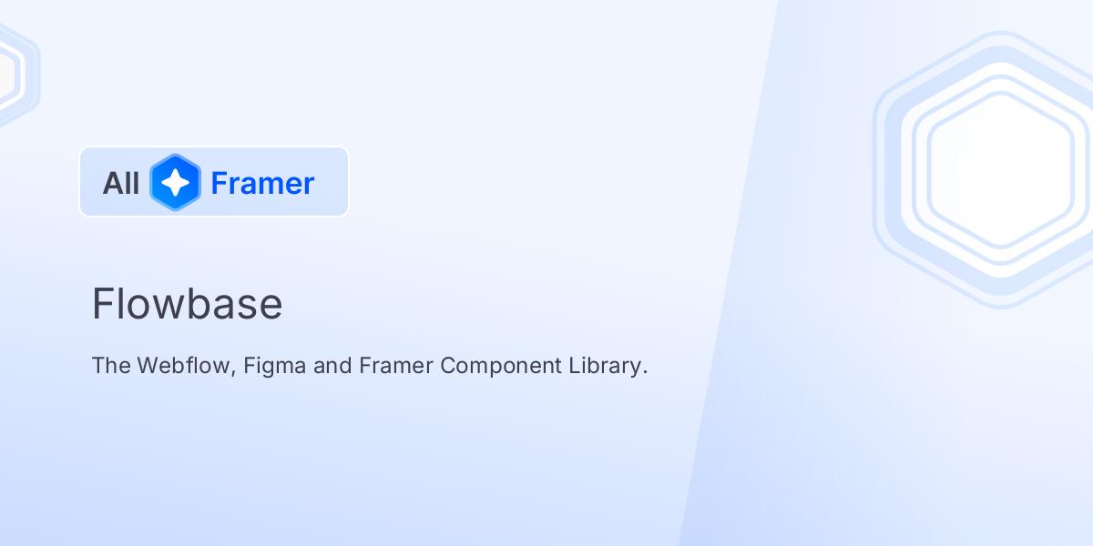 Flowbase | All Framer
