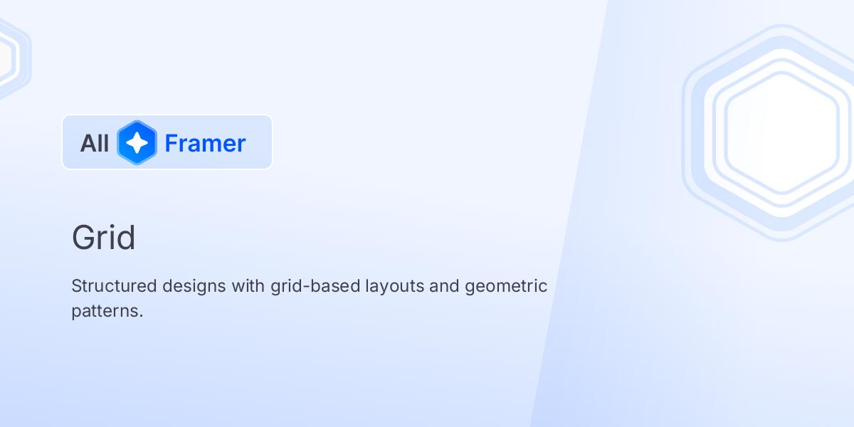 Grid | All Framer