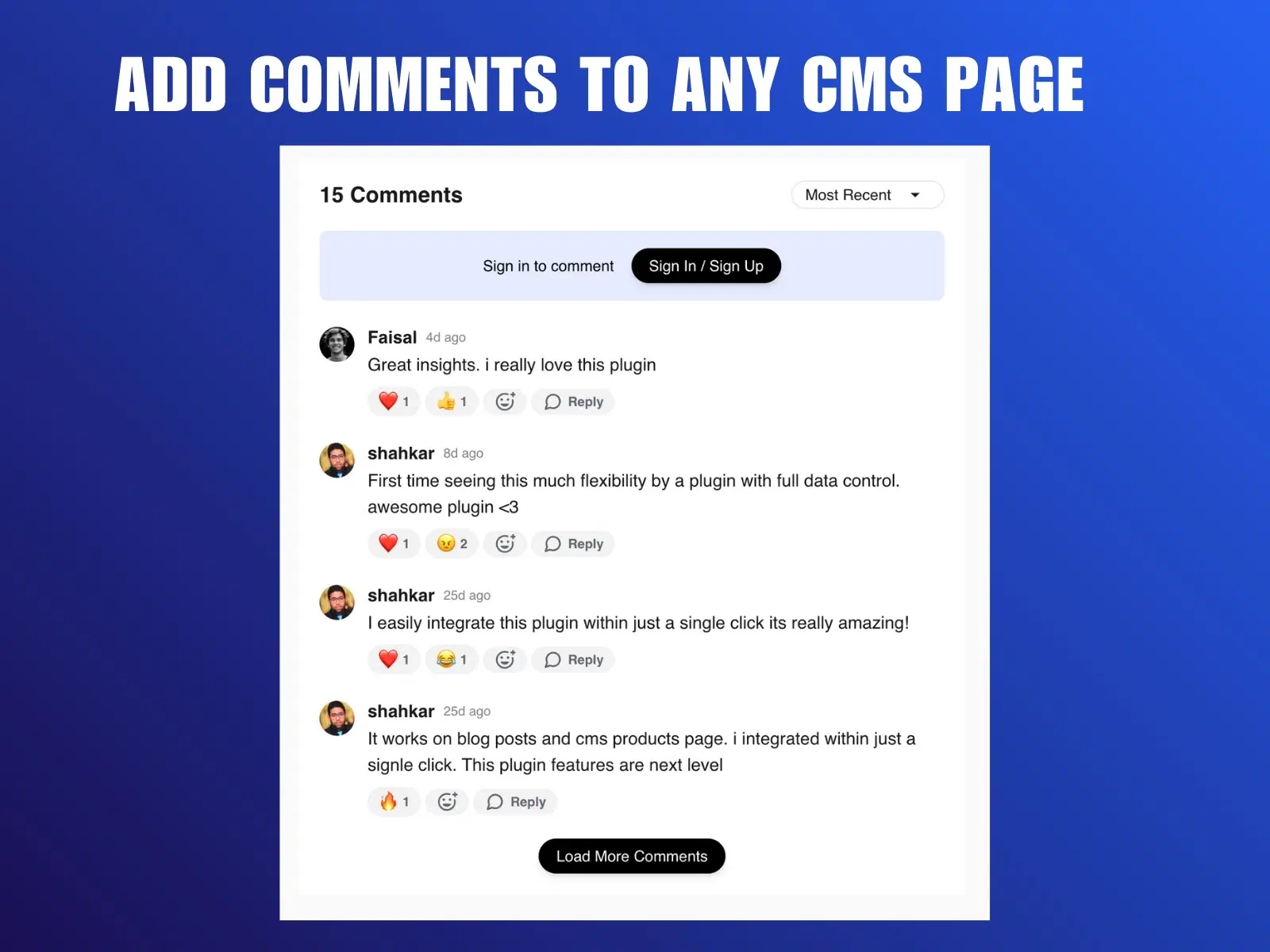 Easy Comments | All Framer
