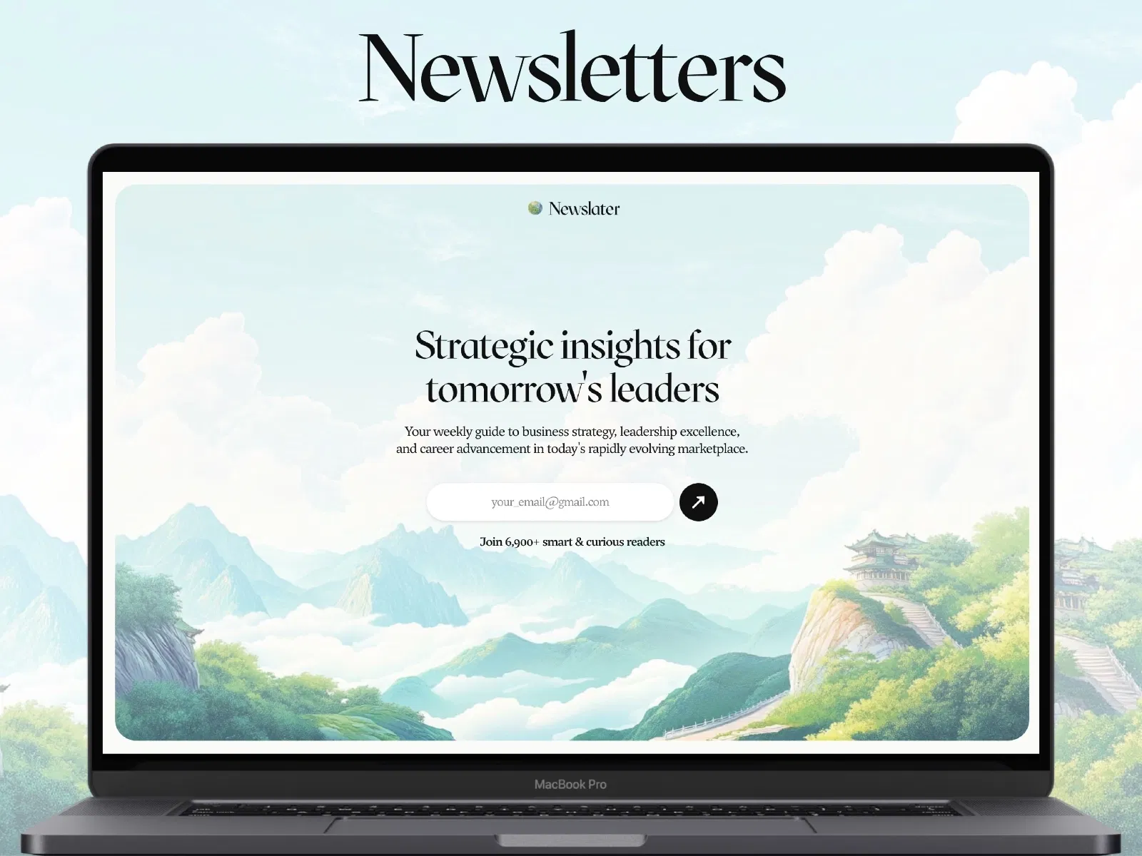 Letterhead - Newsletter template