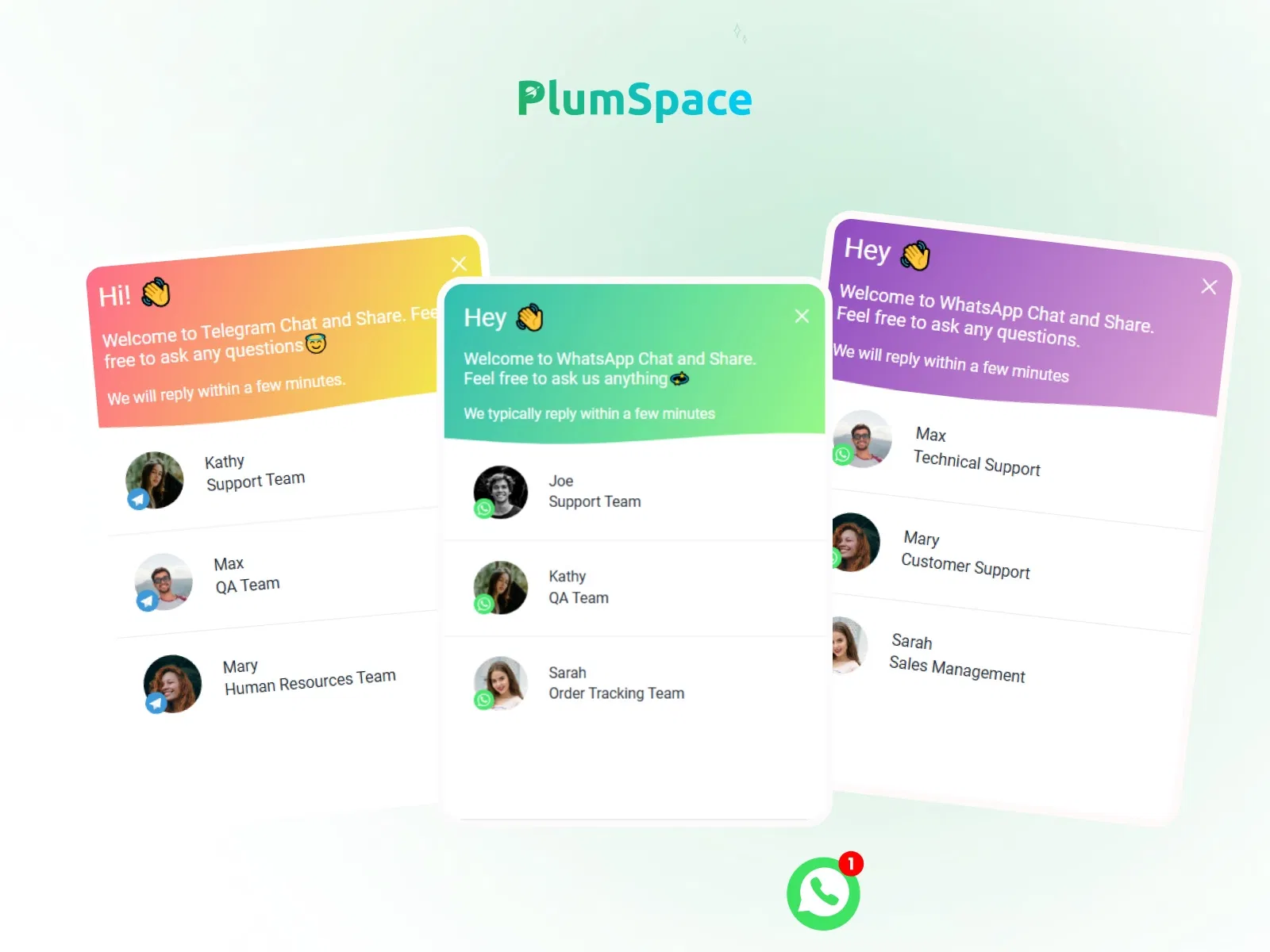 PlumSpace WhatsApp Chat 