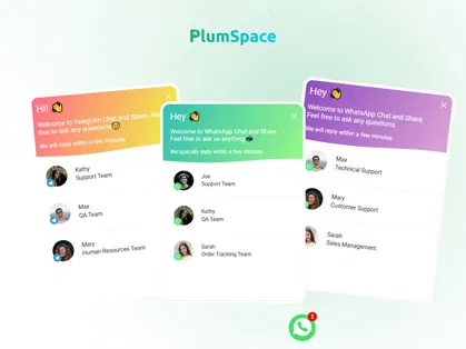 PlumSpace WhatsApp Chat 