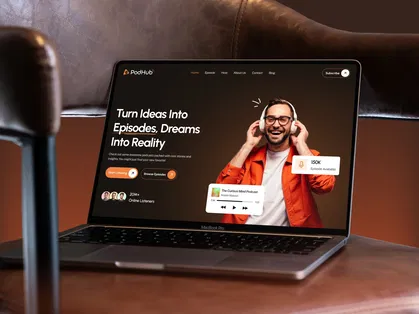 Podhub - Power podcast template