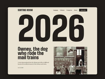 Back Issue: Magazine-Style Framer Blog Template for Existing Content