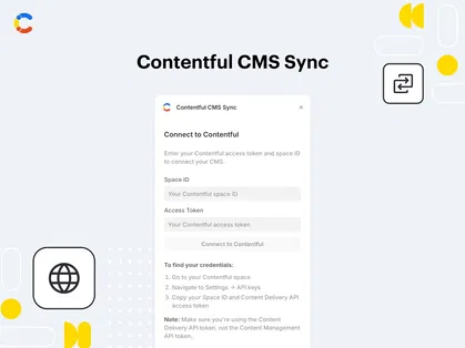 Contentful CMS Sync