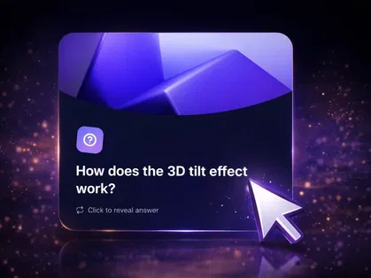 FAQ 3D Card