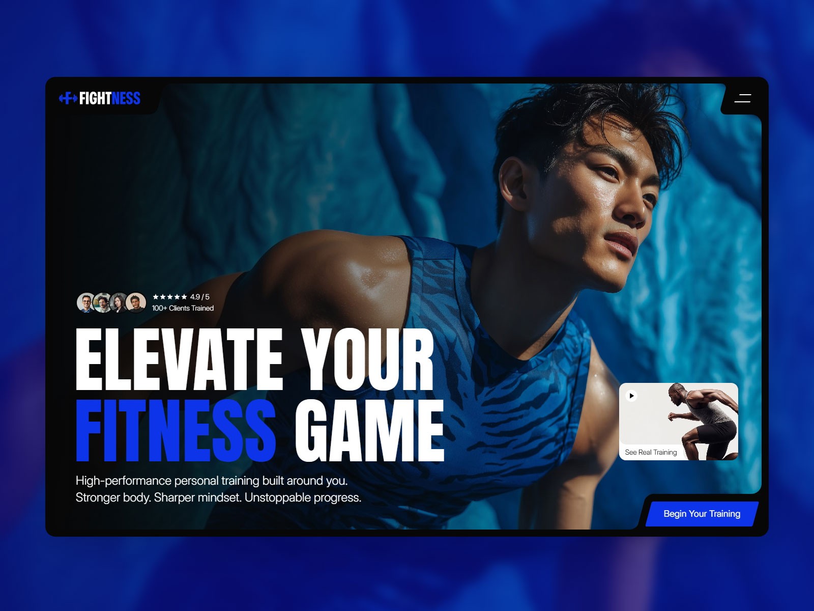 Fightness - Impact fitness template