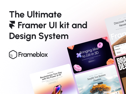 Frameblox: Framer Blocks Library