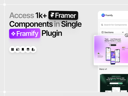 Framify: High-Quality Framer Sections 