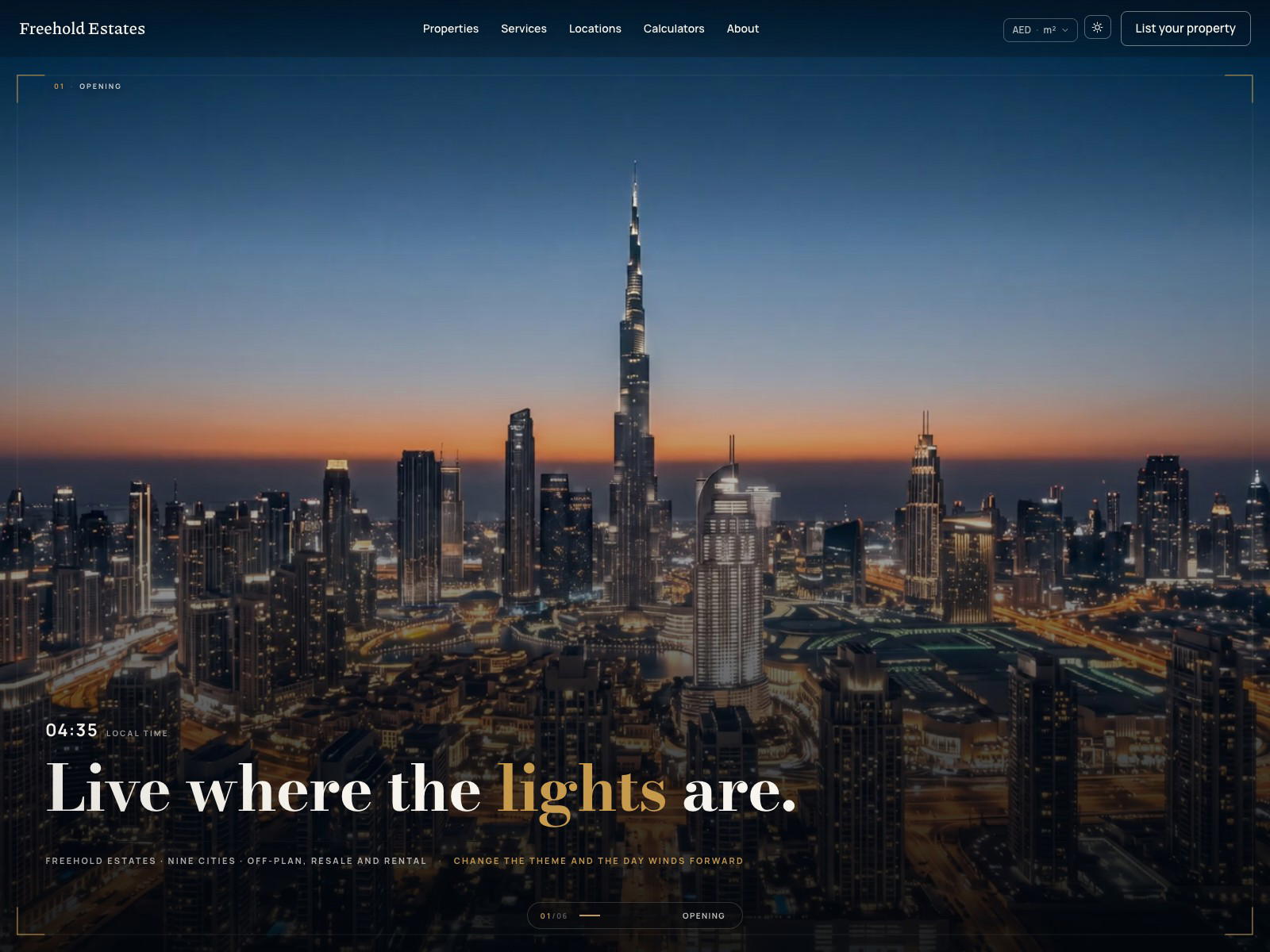 Freehold: Premium Real Estate & Property Marketplace Framer Template