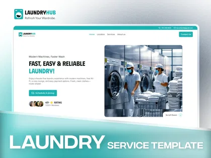 LaundryHub - Service Template