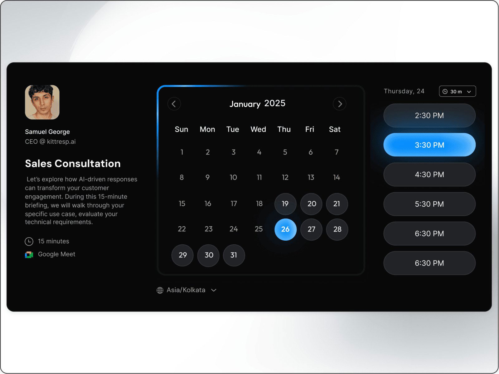 Lunacal.ai - Calendar Scheduling
