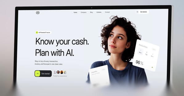 Makro · AI Finance SaaS Landing Page