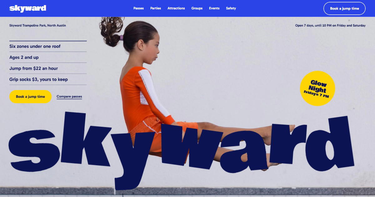 Rebound Park: Modern Sports & Recreation Framer Template