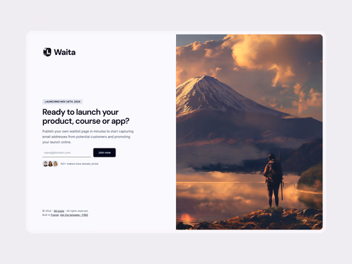 Waita Waitlist Template