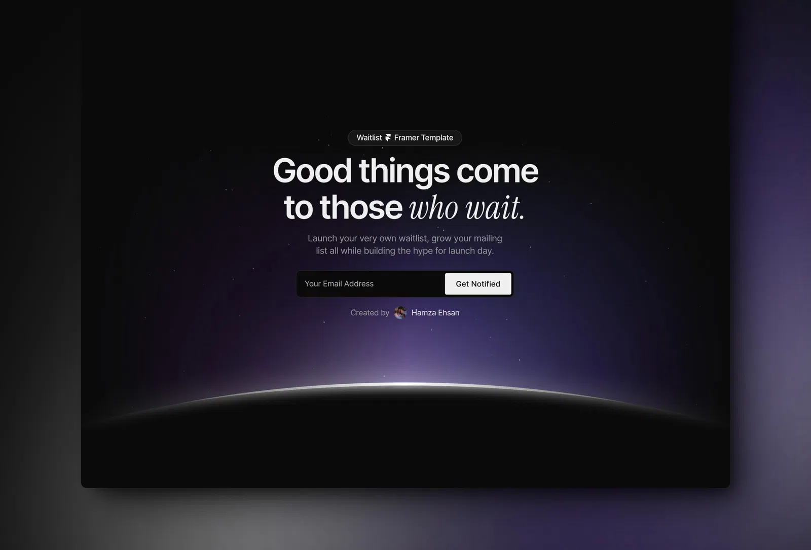 Waitlister - Waitlist Template