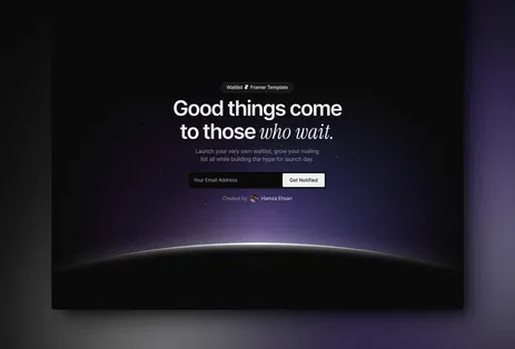 Waitlister - Waitlist Template