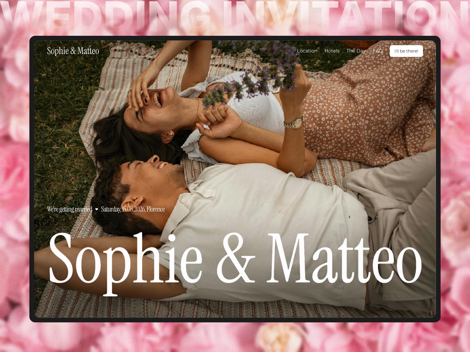 Wedded · Wedding Invitation Website