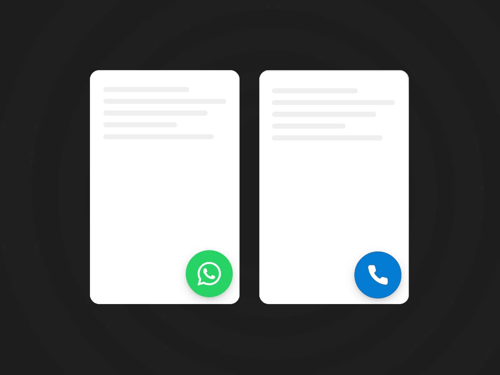 WhatsApp Call Button