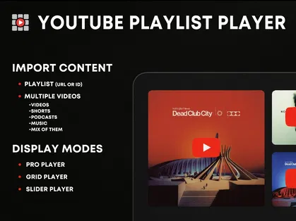 Youtube Playlist Player